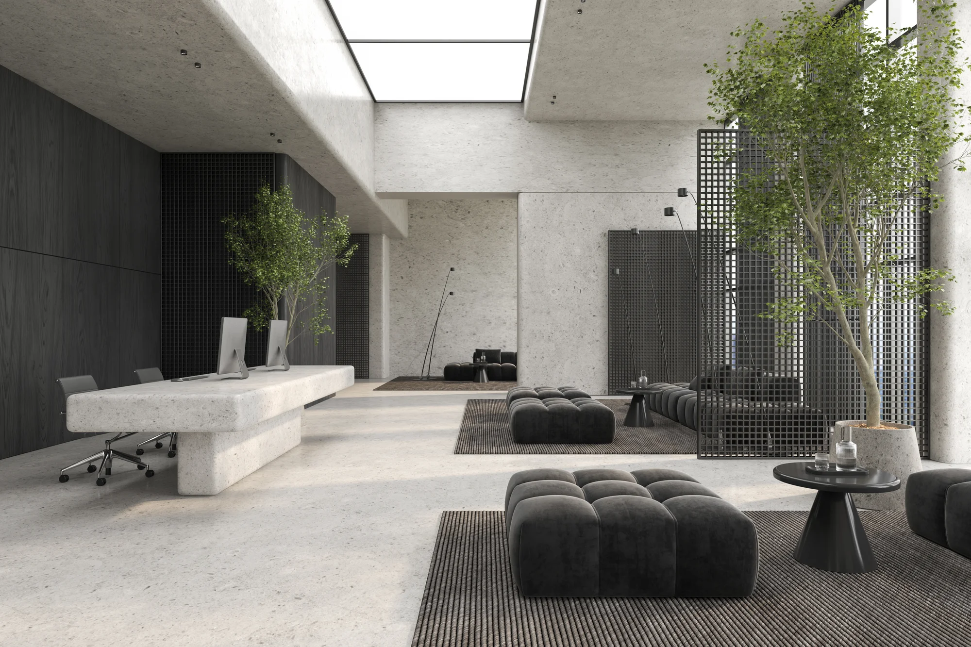 modern style conceptual reception interior room 3d 2026 01 08 08 10 25 utc
